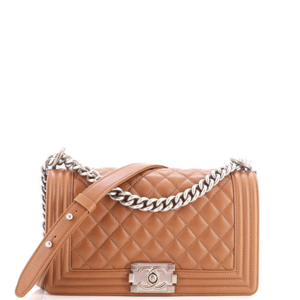 Chanel Old Medium Boy Flap Bag